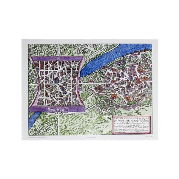 Elantris Maps Poster Set