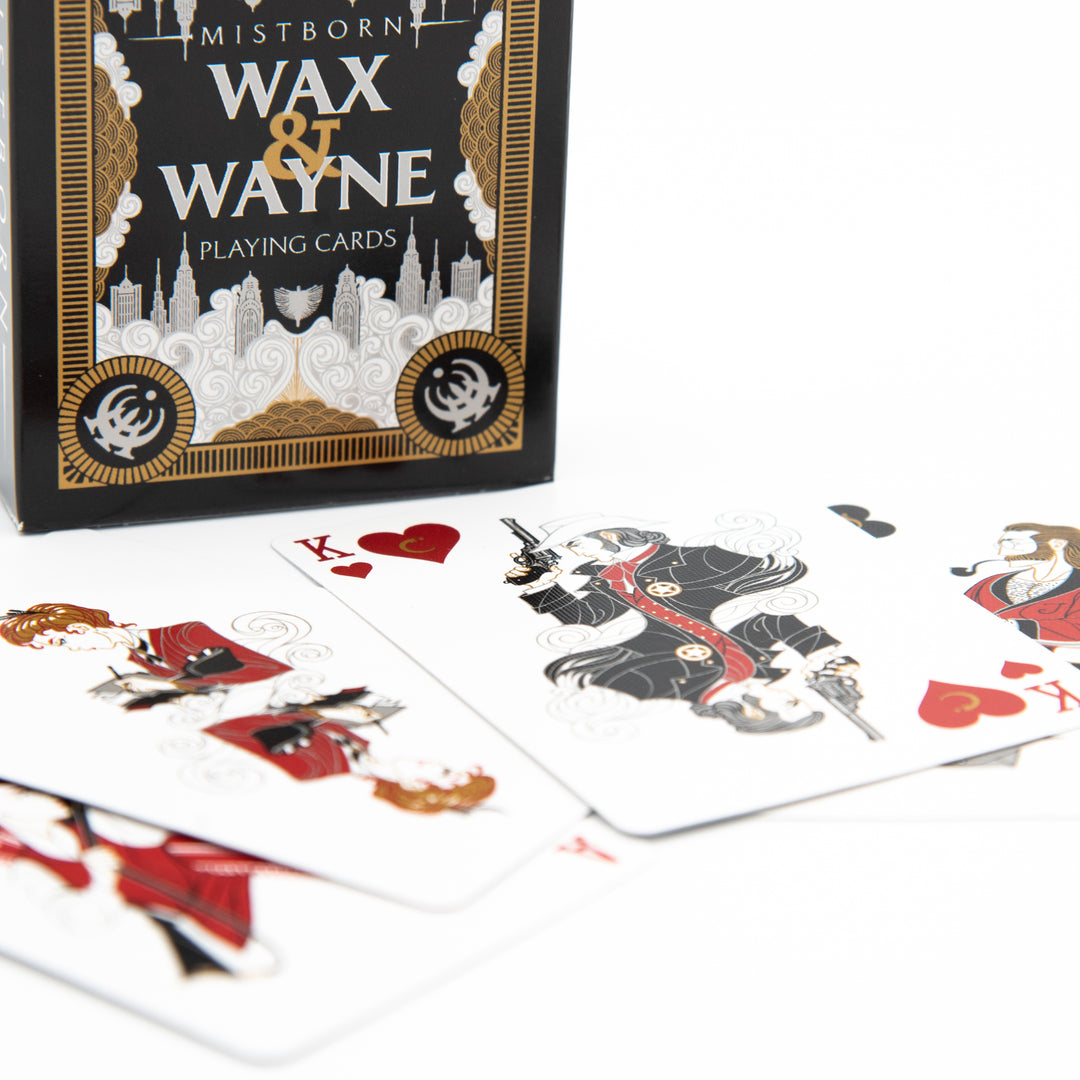 Wax & Wayne Playing Card Deck Dragonsteel Books